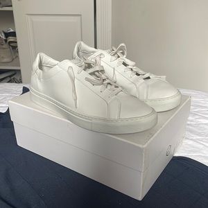 White Leather Sneakers